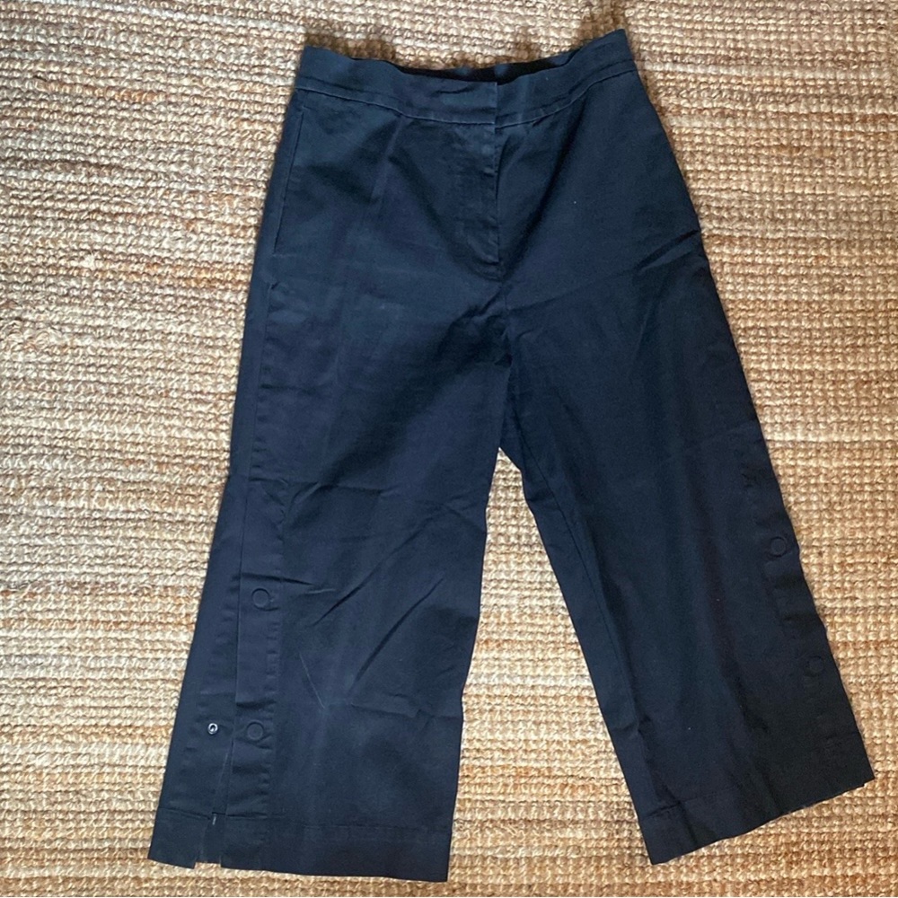 WOMENS COS CROPPED BLACK PANT SZ4